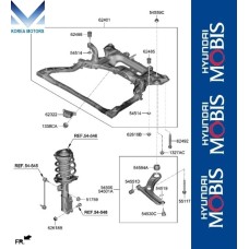 MOBIS FR CROSSMEMBER LOWER HYUNDAI ELANTRA 2020-23